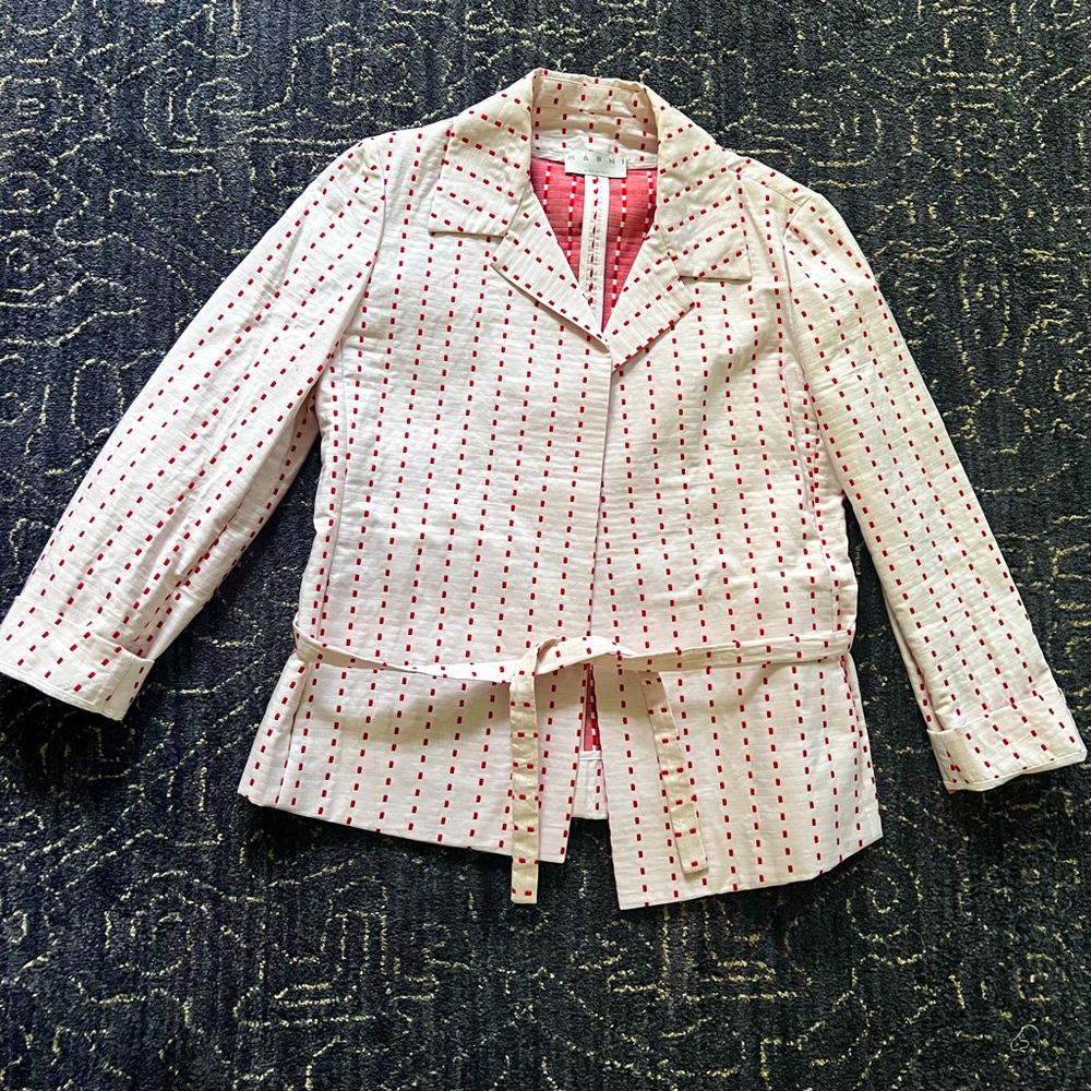 Marni women’s belted blazer